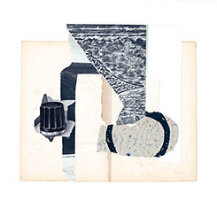 <em>Cartridge</em>, 2014, approx. 12"x15", Collage on paper