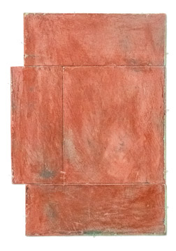 No.80, 2020, 47x33cm, pigment and plaster on board